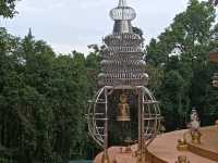 Explore the Mesmerizing Stainless Steel Pagoda in Hat Yai