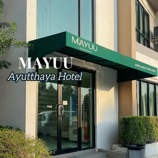 Mayuu Ayutthaya Hotel - ที่พักสไตล์มินิมอล