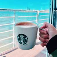 Floating Coffee & City Views – Our Starbucks Experience on the Han River