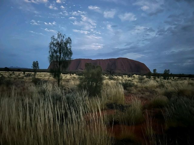 Uluru's night sky