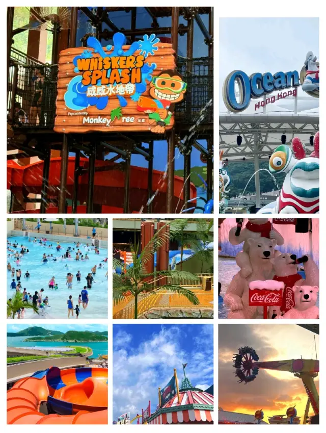 🌊 Water World Ocean Park, Hong Kong – Fun in Every Drop!