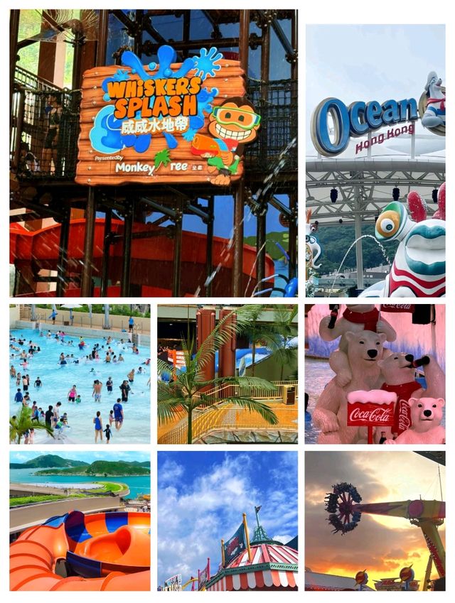 🌊 Water World Ocean Park, Hong Kong – Fun in Every Drop!