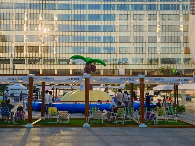 Summer festival at Gwanghwamun Square