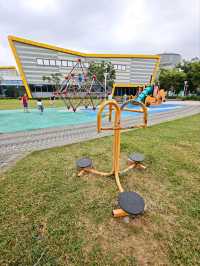 ​綠意盎然的散步路線，親子同樂的遊憩天堂#幸福公園-高雄市林園區