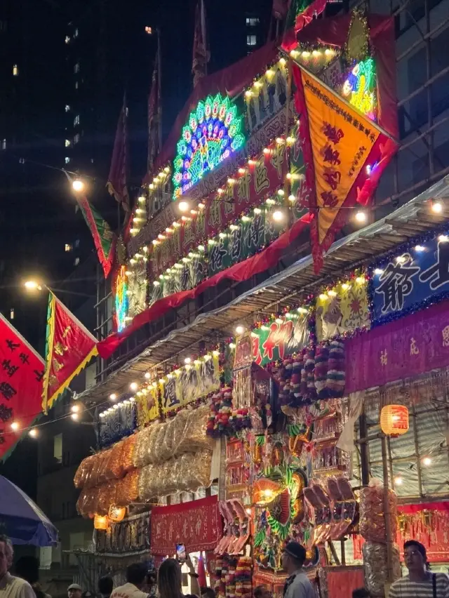 感受香港傳統文化🧧🎋中環盂蘭活動