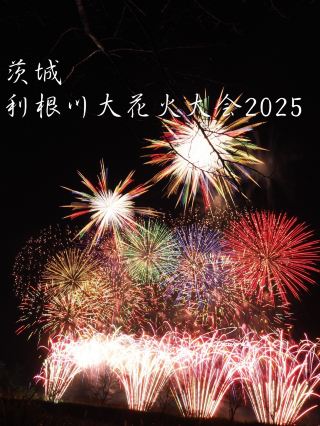 발사 수 일본 제일! ? 3만발 불꽃놀이를 볼 수 있는 토네가와 대불꽃놀이 2025