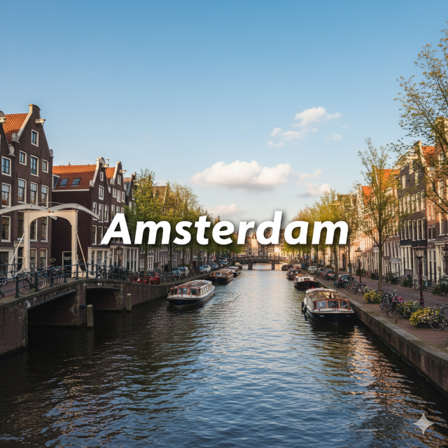  Amsterdam: เมืองที่ต้องไปเยือนสักครั้ง
