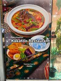 Kakatoo Restaurant: Authentic Nyonya Flavours and Culture