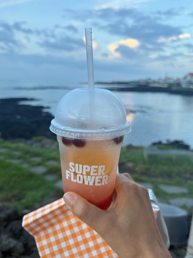🌻🌺제주도 구좌 카페 수퍼플라워