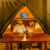 "Giant Cabin Glamp G2" ห้องพักสไตล์แกลมปิ้งเขาใหญ่