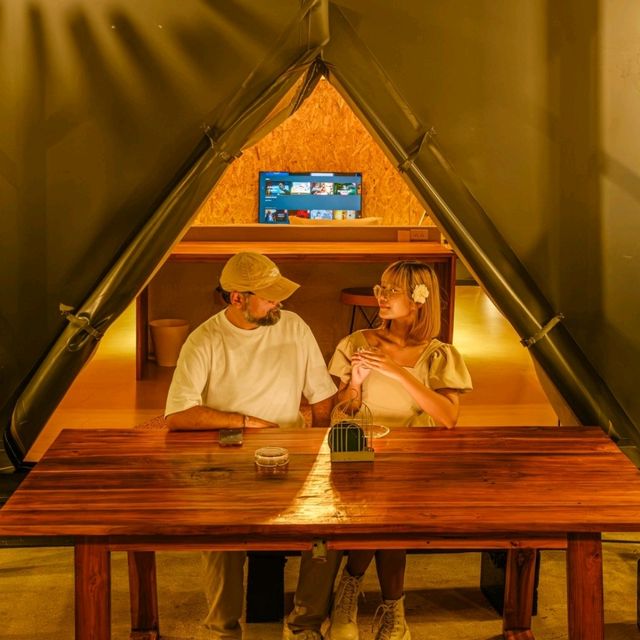 "Giant Cabin Glamp G2" ห้องพักสไตล์แกลมปิ้งเขาใหญ่