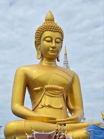 태국 방콕 왓 빡남 파씨 짜런Wat Pak Nam