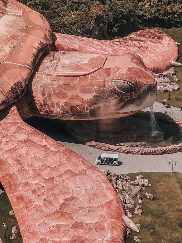 The Majestic Turtle of the Sea Inside VinWonders Phu Quoc