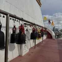 曼谷∣ 金山寺∣ 俯瞰全景的黃金聖山 