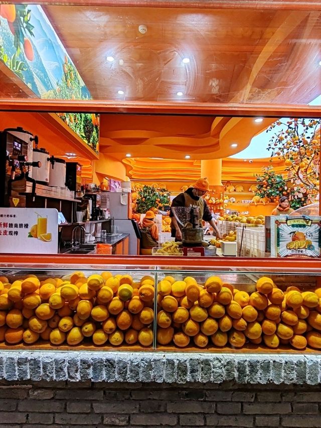 A Super Factory Full of Orange Delight