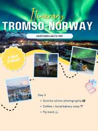 ๐ณ๐ด Tromsรธ, Norway Northern lights itinerary