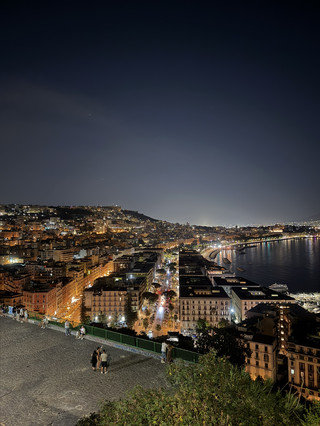 [Italy] A breathtaking spot overlooking the sparkling Bay of Naples, loved by locals as well.