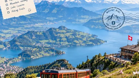 Mount Rigi, Switzerland 🇨🇭The Queen of the Mountains ⛰️ — traveler post in Zug