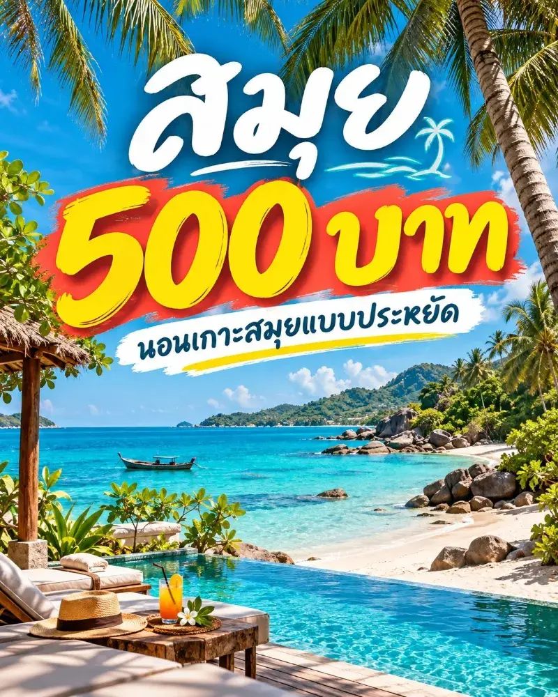 蘇梅島住宿只需 $500 泰銖！邊個話去外島住一定要過千？睇咗呢篇先啦。