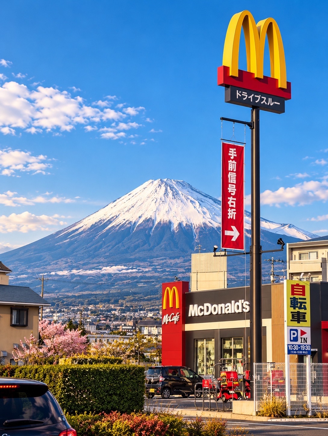 🍟 McDonald’s with a Mt. Fuji View?! 🗻🇯🇵