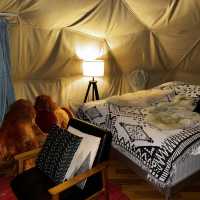 A luxurious Glamping in the dark Kawaguchiko