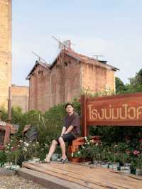 Cafe in the Abandoned Tobacco Factory @ Nan