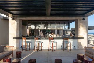 Beach Bar, Restaurant Architecture, Brunch, and Pool Time