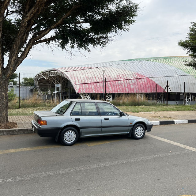 Trip from Cape Town to Soweto with my classic baby 