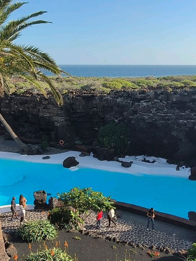 The stunning Jameos Del Agua in Lanzarote.  