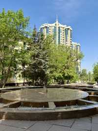 Spring Stroll at Apta Park, Almaty
