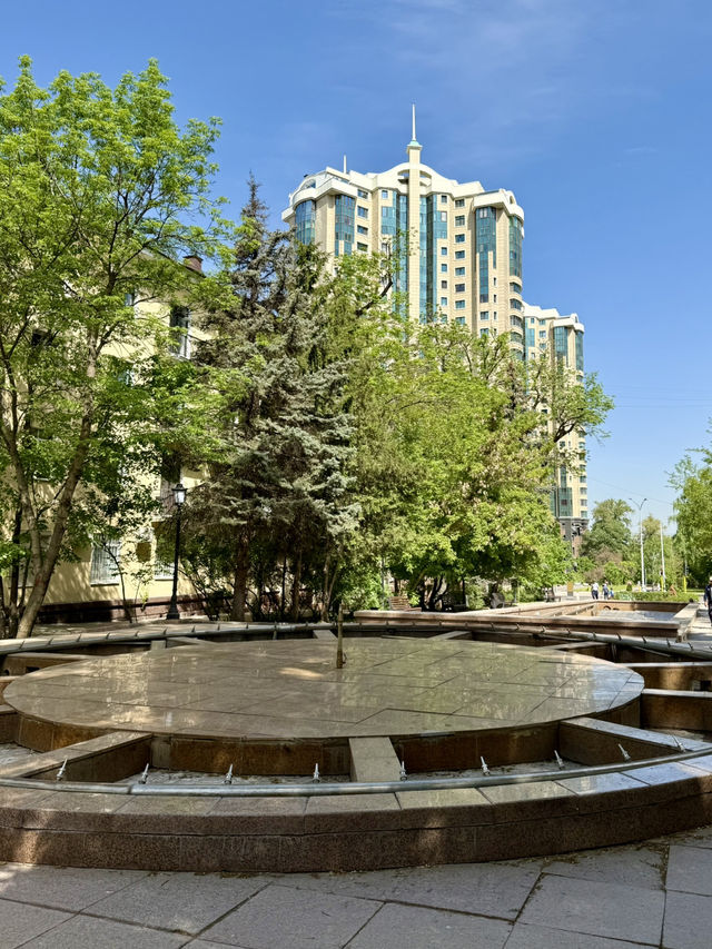 Spring Stroll at Apta Park, Almaty