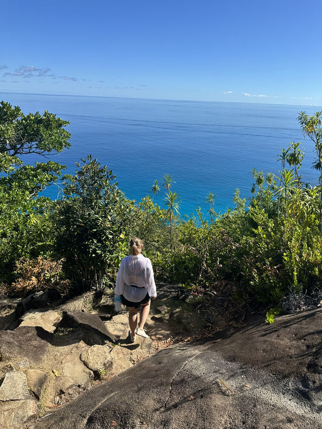 Stunning hike with a surprise beach at the end 