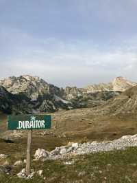 Durmitor National Park in Montenegro is a great place for hiking.