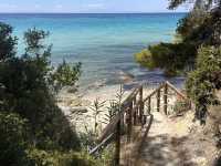 Beach day in Khalkidiki from Thessaloniki
