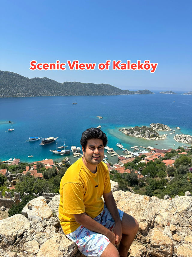 Scenic View of Kaleköy (Simena Ancient City)  