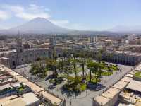 Marvel at colonial splendor in the shadow of volcanos