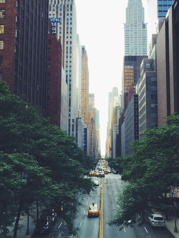 🌃 불빛의 강 위에 선 맨해튼의 맥박 ✨