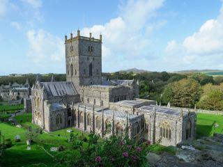 St Davids Cathedral — the spiritual heart of Wales.