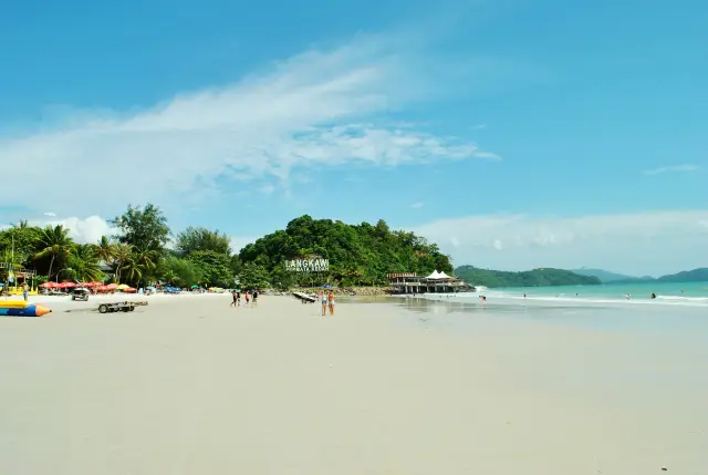 Explore Langkawi - the beach is right outside your door at Chenang Beach.