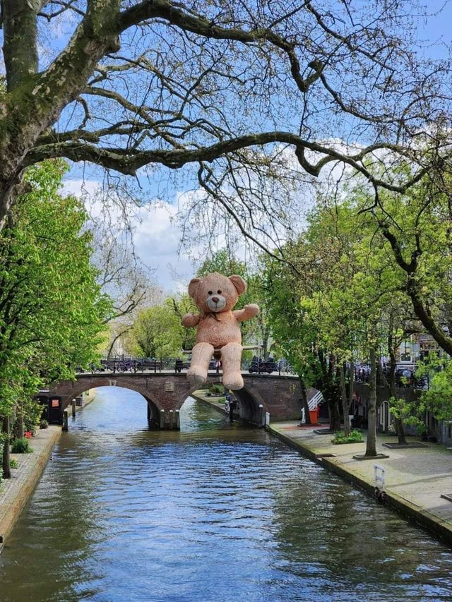 The rich medieval city of Utrecht in the Netherlands.