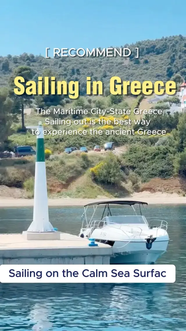 Sailing in Greece 🇬🇷🚣‍♀️