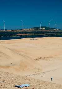 Just next to Ho Chi Minh City, there are sand dunes and also oceans