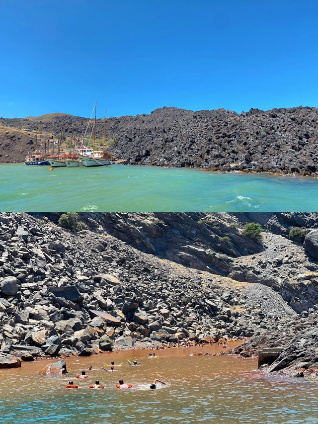 聖托里尼 | 火山島徒步溫泉