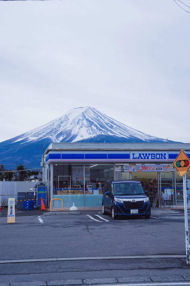 又是花式看富士山的一天，依然是選擇了包車一日遊，因為冬天天黑得早，我們選擇了7點就從東京開車出發了