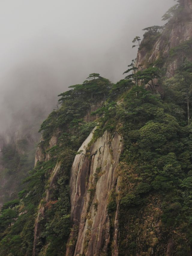 水墨繚繞三清山