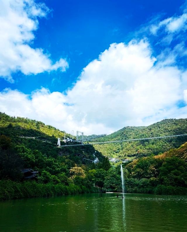 4A景區垂雲通天河聽說夏遊很美？那有哪些好玩的呢？