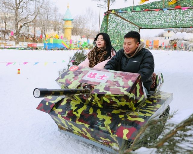 花溪谷冰雪樂園，遛娃好地方