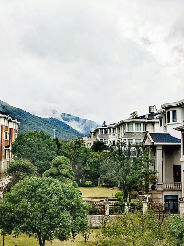 雲遮霧罩西峽峰，蒼翠欲滴水隆隆