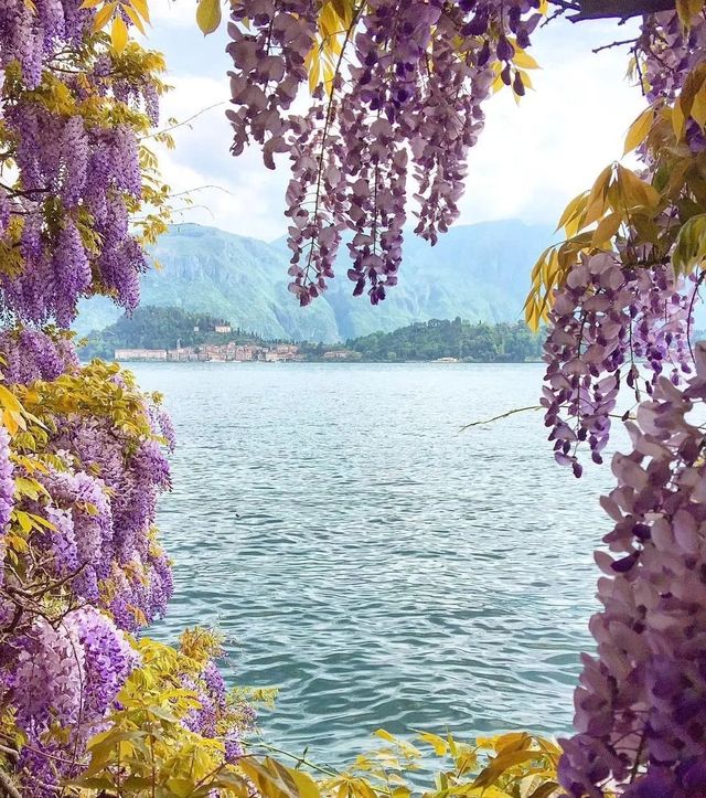 意大利科莫湖湖光山色中的詩意生活