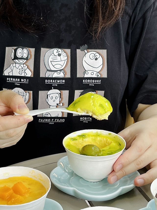 藏不住啦❗️挖到了中式國風提拉米蘇🍵